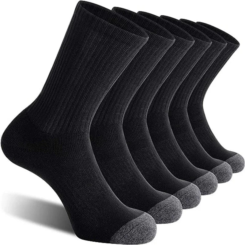 10 Pairs Plus Size Men's Athletic Socks (3 colours available)