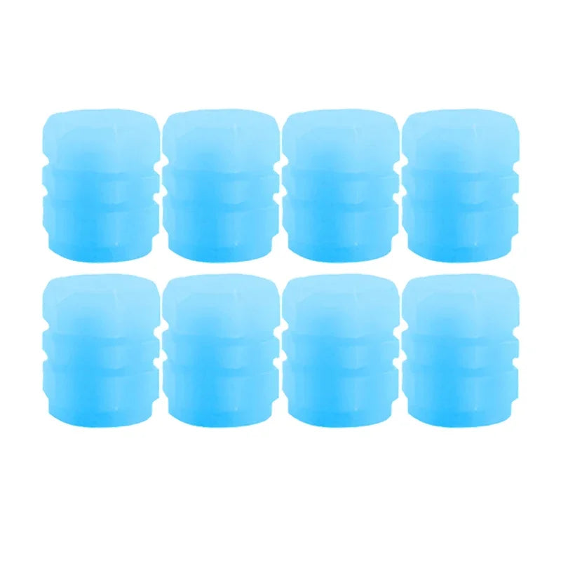 Luminous Fluorescent Tire Valve Caps