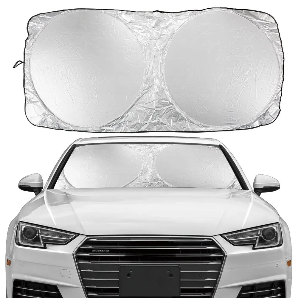 Folding Car Windshield Sunshade Anti-UV Visor (2 sizes available)