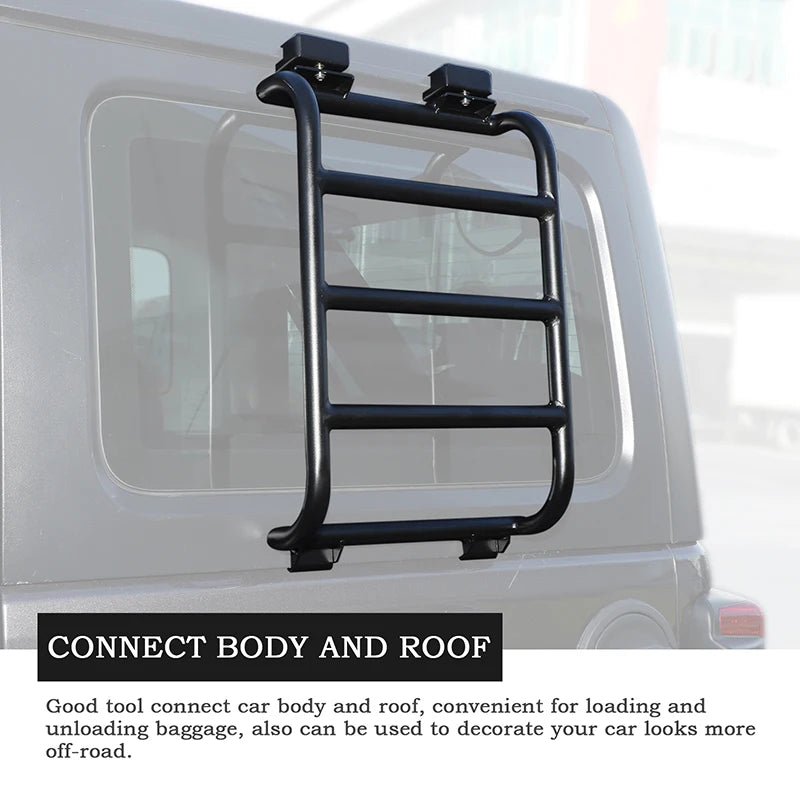 Rear Window Rack / Ladder for RV's & Campervans