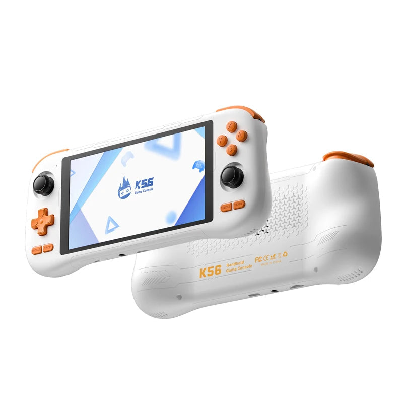 Retro Handheld Console – 5.5" Touchscreen, Android 14, Rechargeable Battery