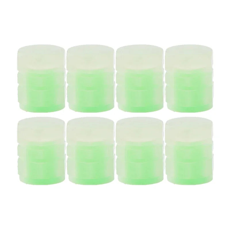 Luminous Fluorescent Tire Valve Caps