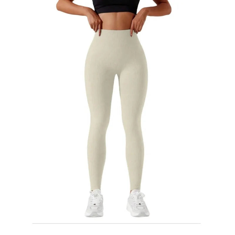 Women’s High-Waisted Seamless Leggings (3 colours and sizes available)