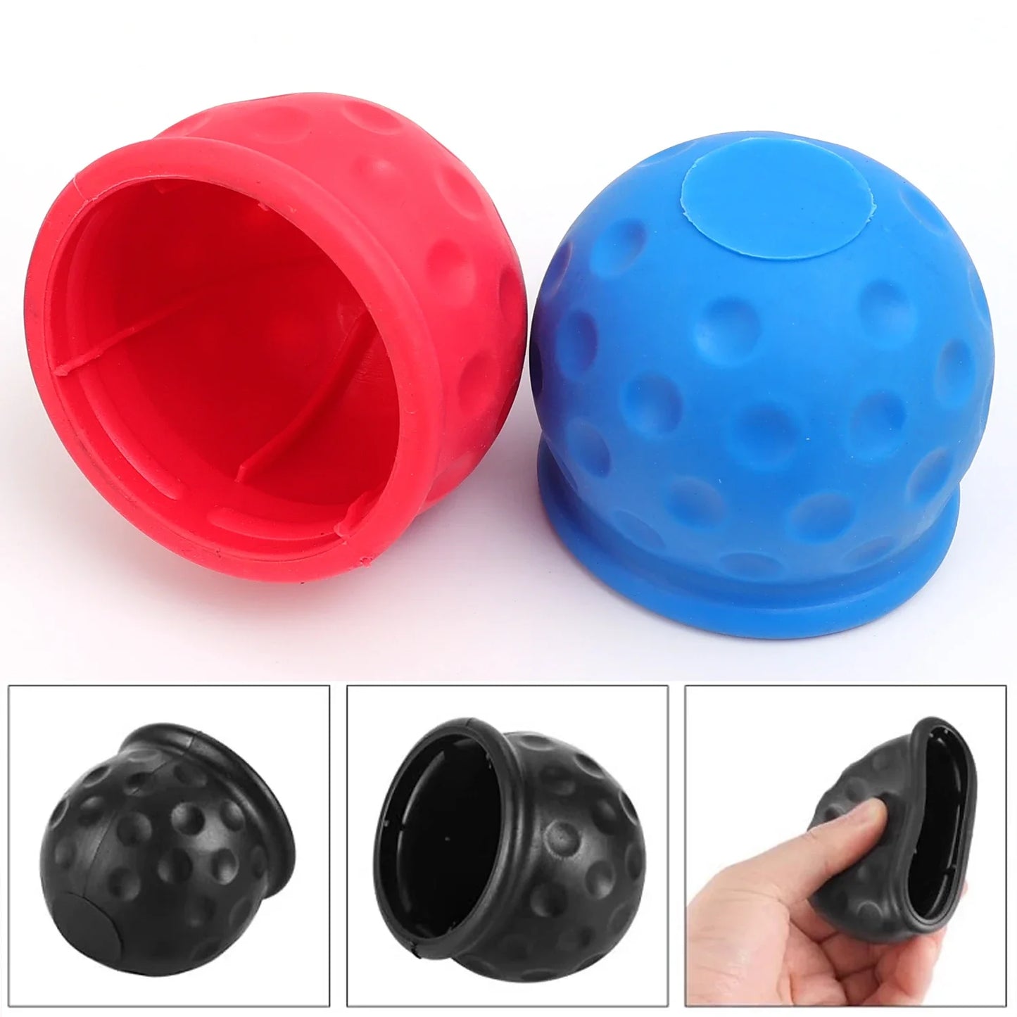 Universal Tow Bar Ball Cover Cap (1/2pcs)