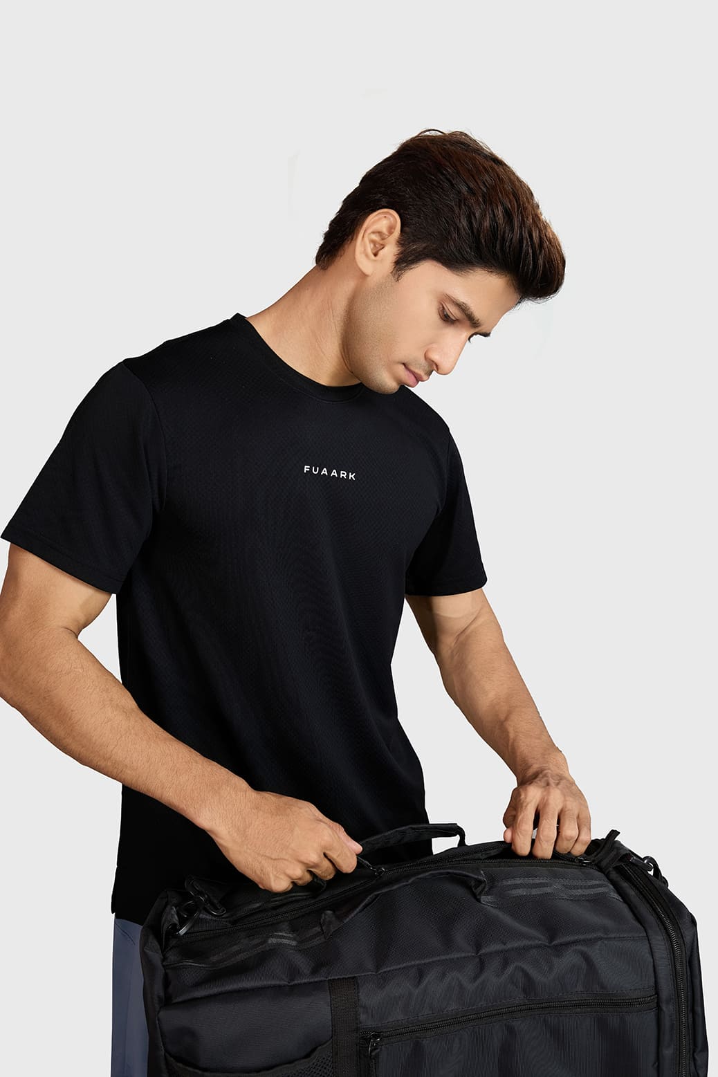 Slate Running T-shirt Black