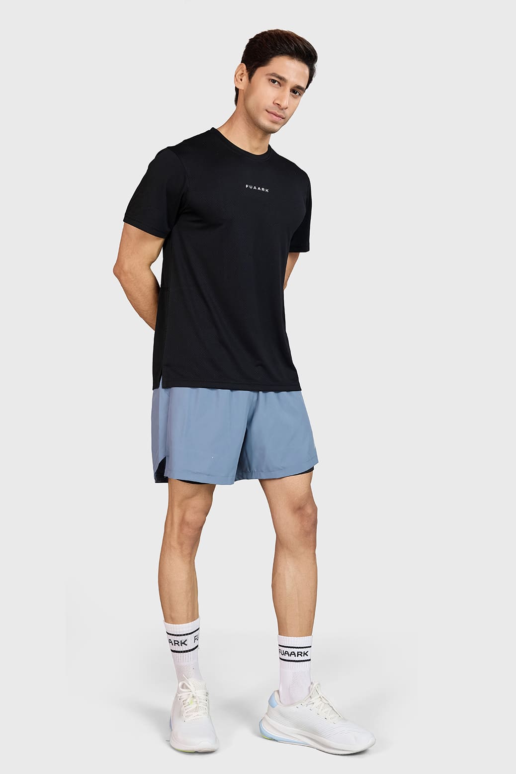 Slate Running T-shirt Black