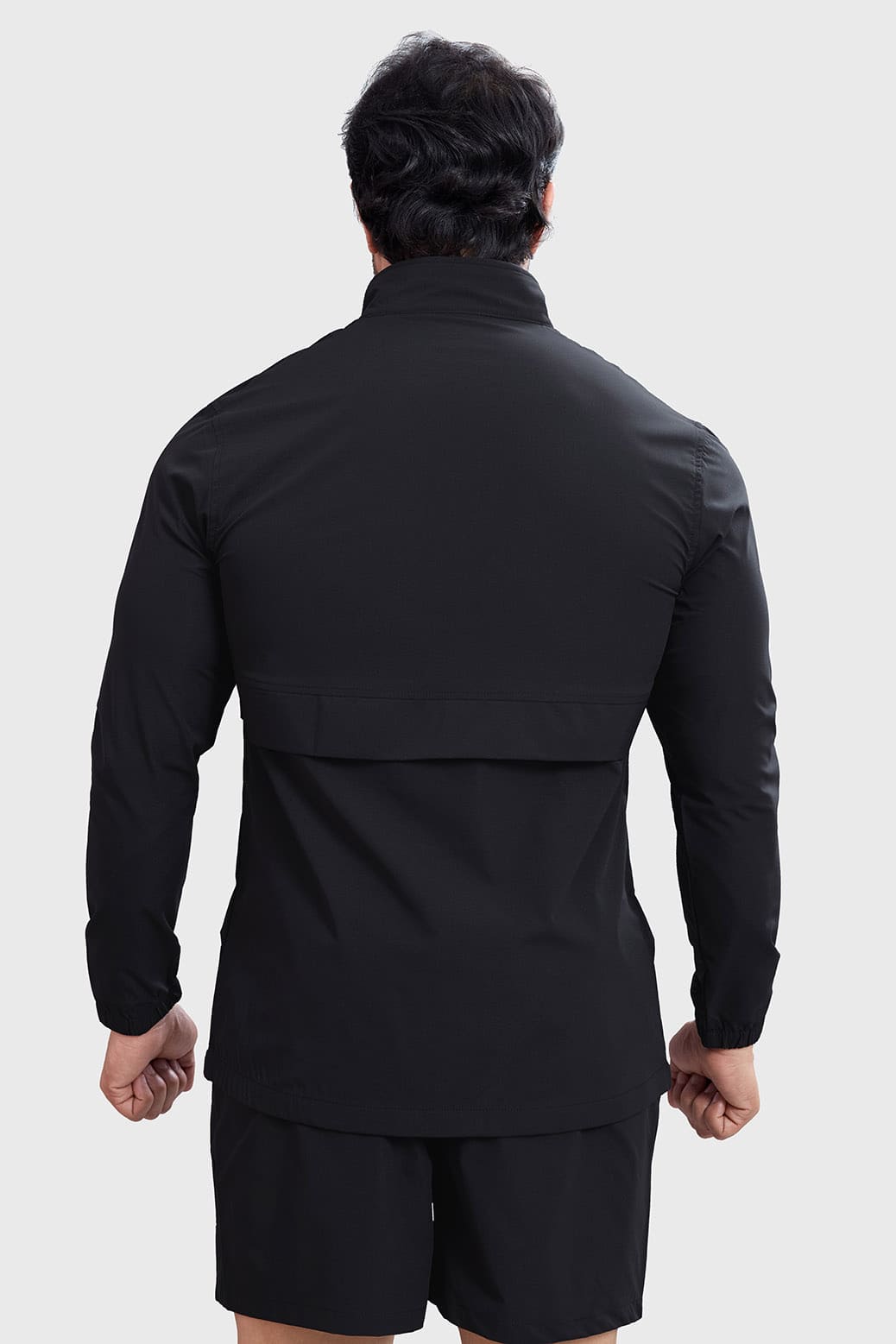 Thread Pullover Black