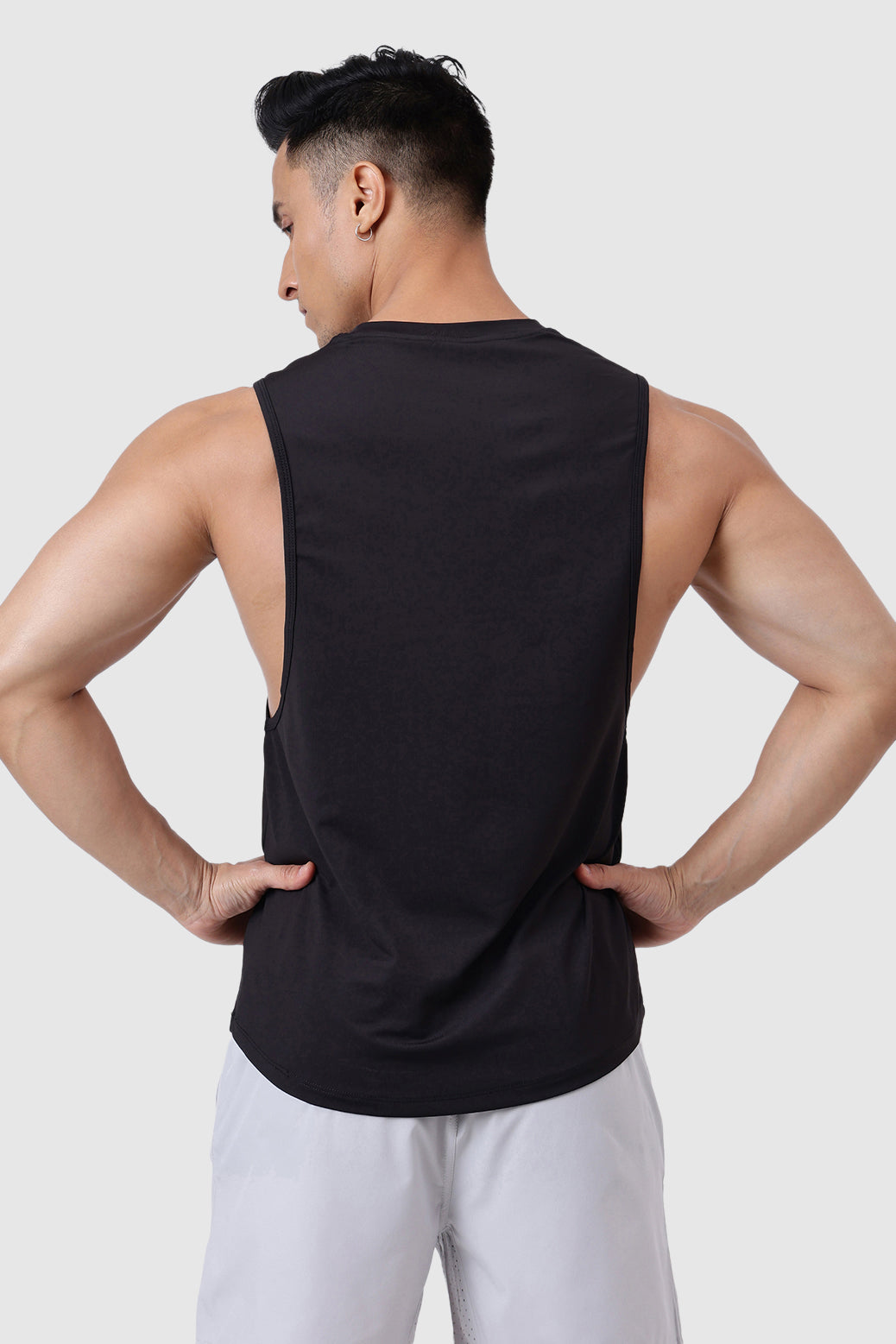 Urban Deep Arm Tank Black