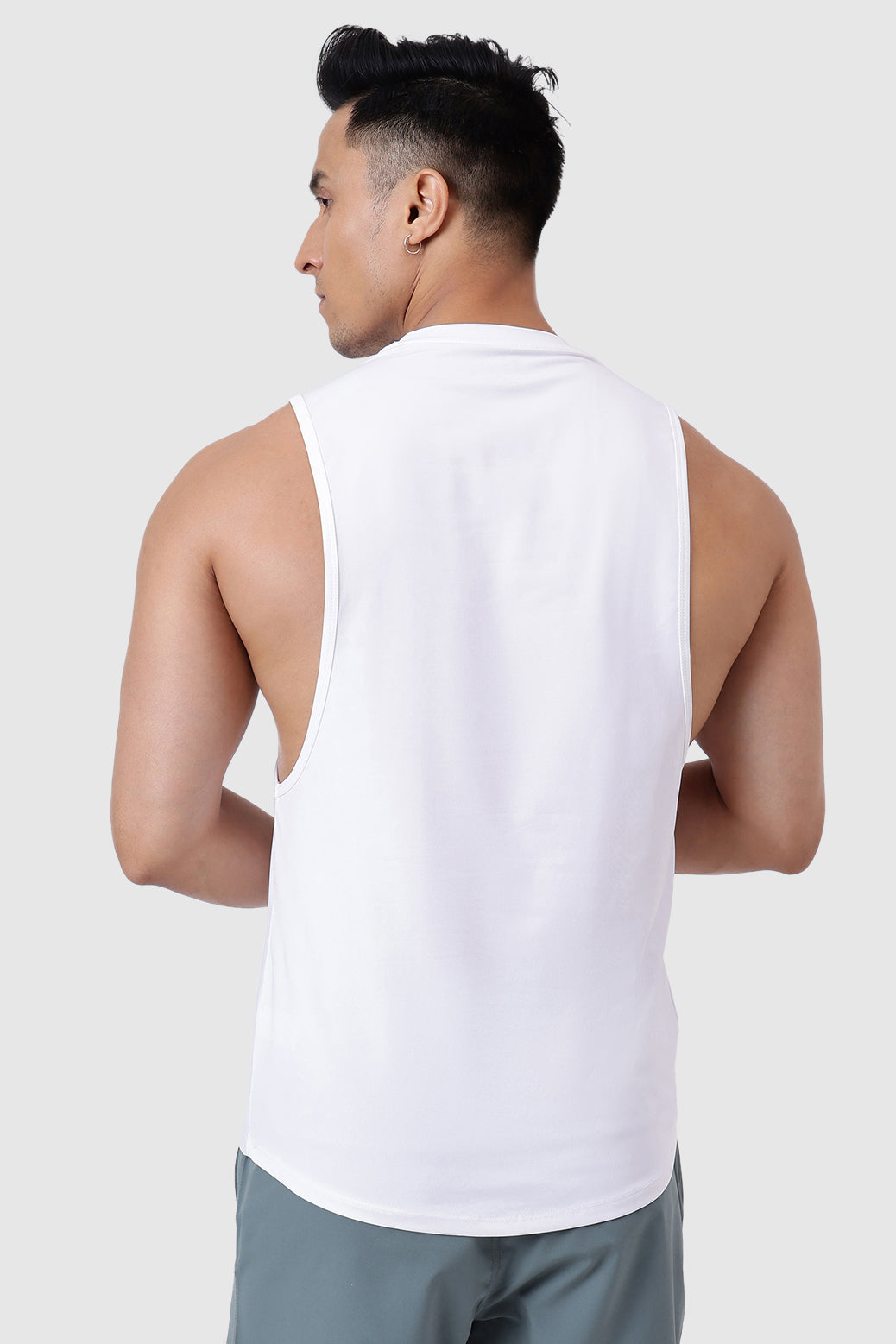 Urban Deep Arm Tank White
