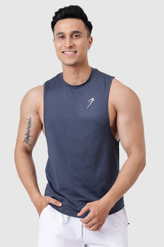 Urban Deep Arm Tank Dark Grey
