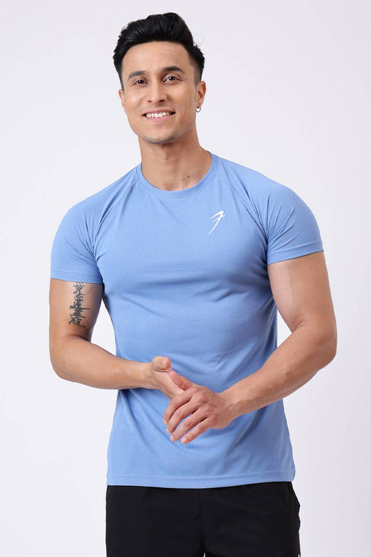 Slate T-shirt Light Blue