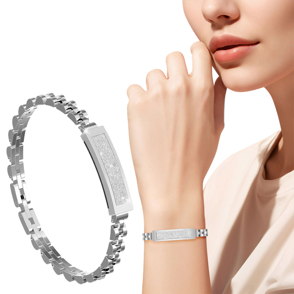 LIGE Smart Bracelet – Multifunctional Watch with Step Counter, Alarm & Remote Camera Control