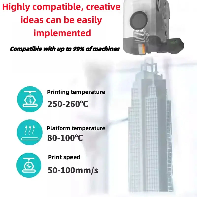 ABS 3D Printer Filament 1.75mm (1kg) (available in different colours) - SS