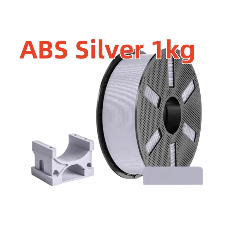 ABS 3D Printer Filament 1.75mm (1kg) (available in different colours) - Silver / 1pc / Filament - SS