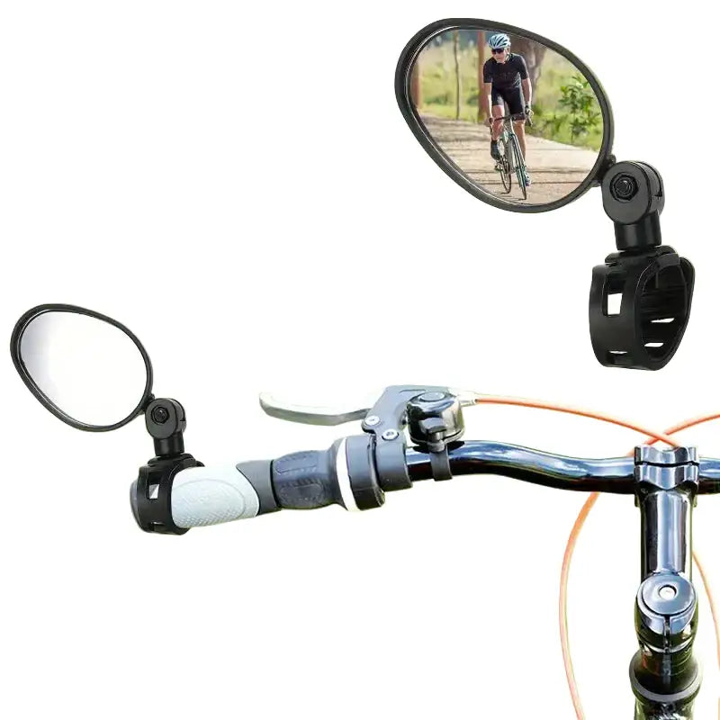 Acrylic Convex Bicycle Handlebar Mirrors (1pc or 2pcs) - SS