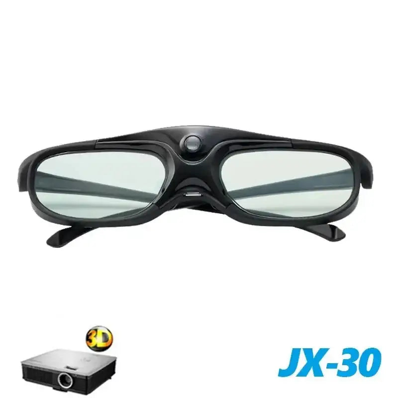 Active Shutter 3D Glasses (96–144Hz) for Projectors - 1PC Black / 3D Glasses - 9eight5