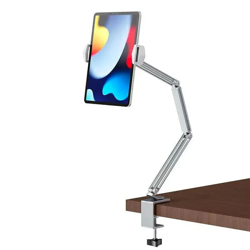 Adjustable Aluminum Tablet and Mobile Phone Stand for 4-12.9 Inch Devices Compatible with iPad Pro Mini and Xiaomi Tab