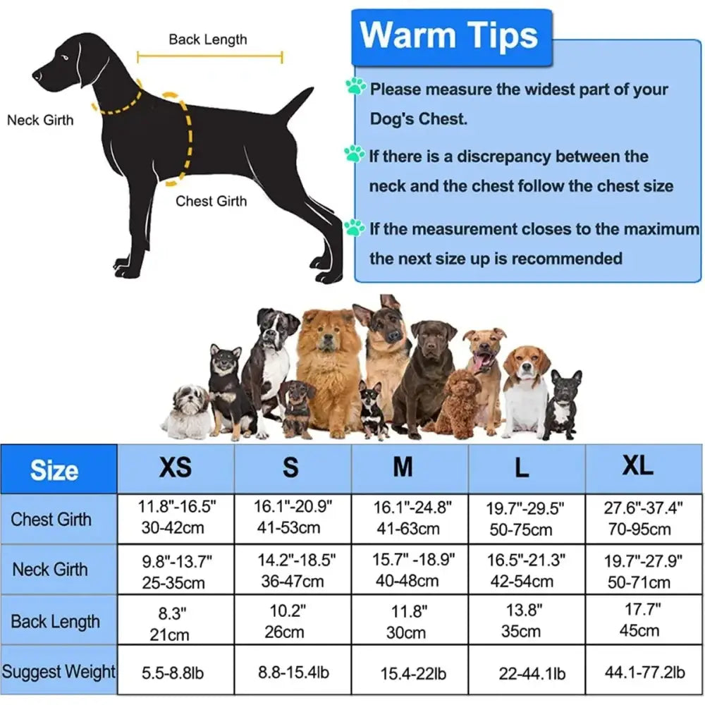Adjustable Dog Life Jacket with Chin Float & Rescue Handle - SS