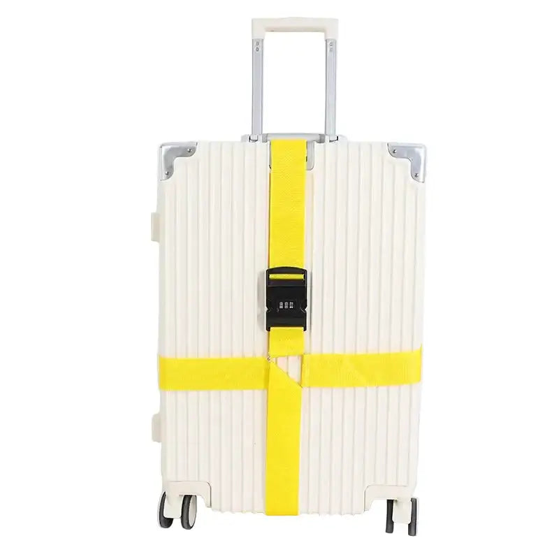 Adjustable Locking Luggage Strap with Buckle (different colours available) - SS