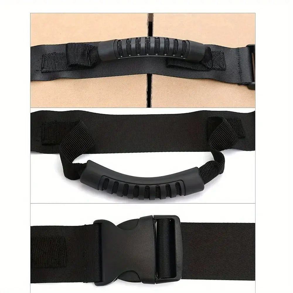 Adjustable Luggage Strap with Handle - SS