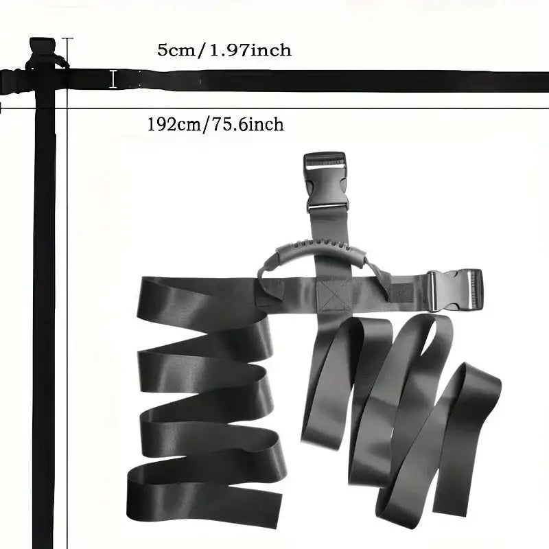 Adjustable Luggage Strap with Handle - SS