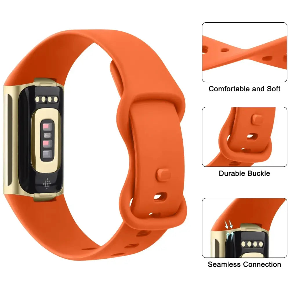 Adjustable Strap for the Fitbit Charge 5/6 (2 sizes & 19 colours available) - TWS