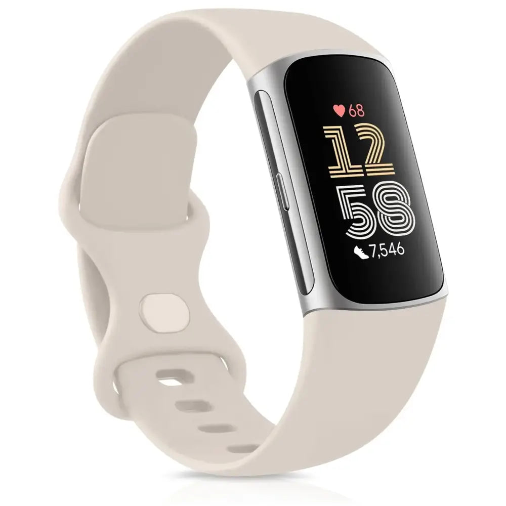 Adjustable Strap for the Fitbit Charge 5/6 (2 sizes & 19 colours available) - Starlight / Small / Fitbit Charge 5 - TWS