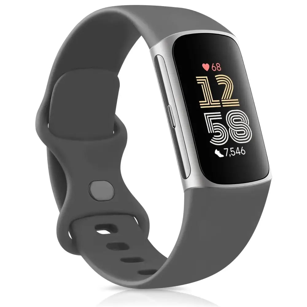 Adjustable Strap for the Fitbit Charge 5/6 (2 sizes & 19 colours available) - Dark Gray / Small / Fitbit Charge 5 - TWS