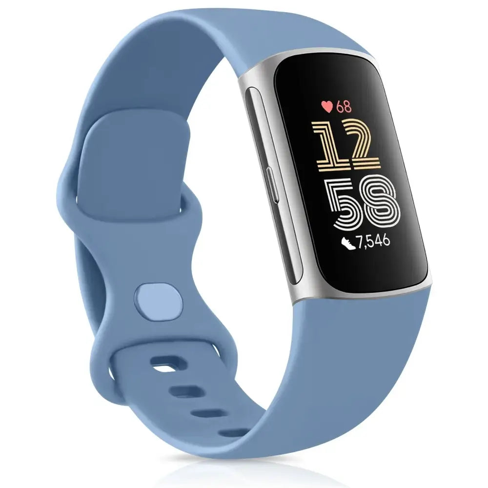 Adjustable Strap for the Fitbit Charge 5/6 (2 sizes & 19 colours available) - advanced Blue / Small / Fitbit Charge 5