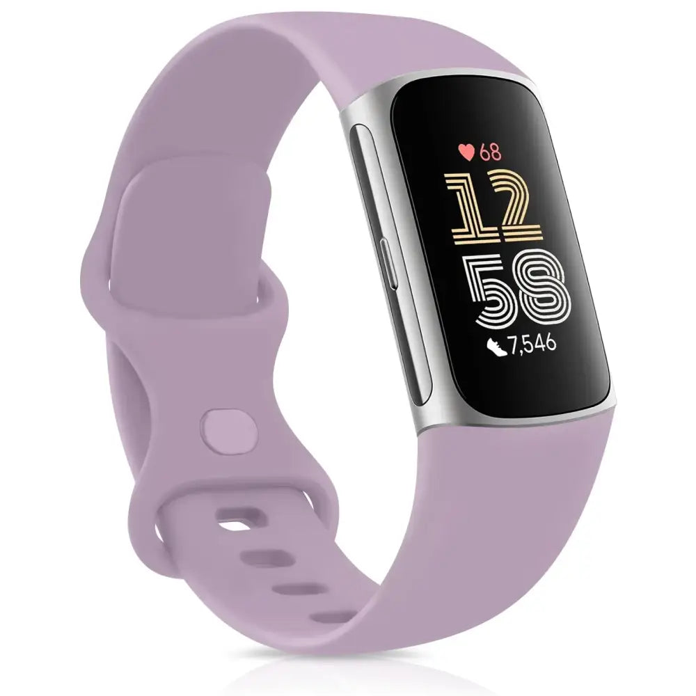 Adjustable Strap for the Fitbit Charge 5/6 (2 sizes & 19 colours available) - Light Purple / Small / Fitbit Charge 5