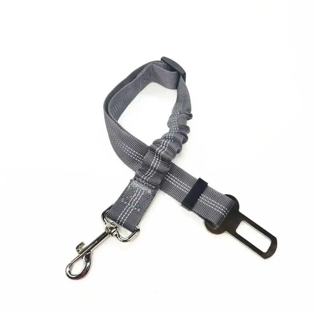 Adjustable Vehicle Harness for Dogs (available in different colors) - GRAY - SS