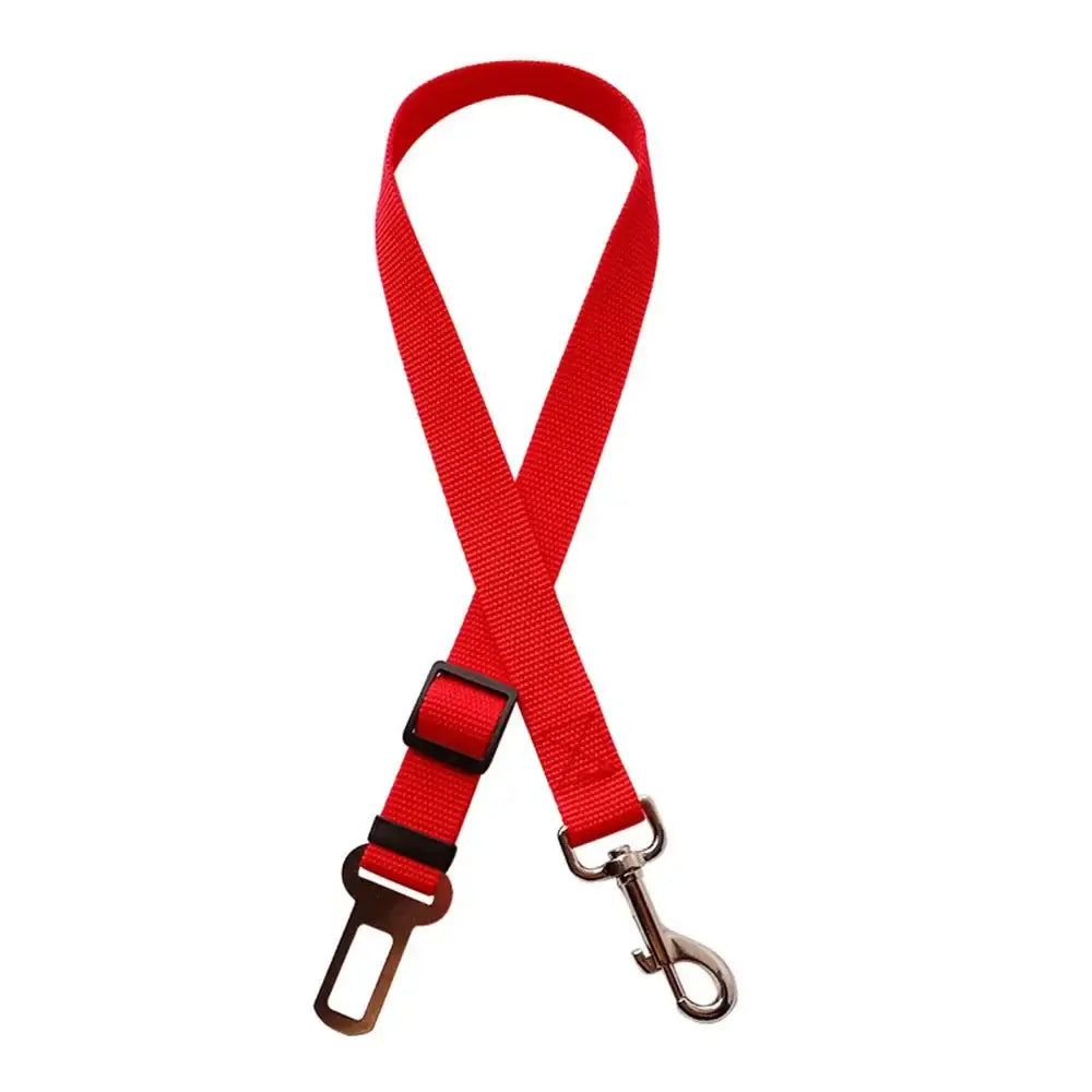 Adjustable Vehicle Harness for Dogs (available in different colors) - CWQY-4-Red - SS