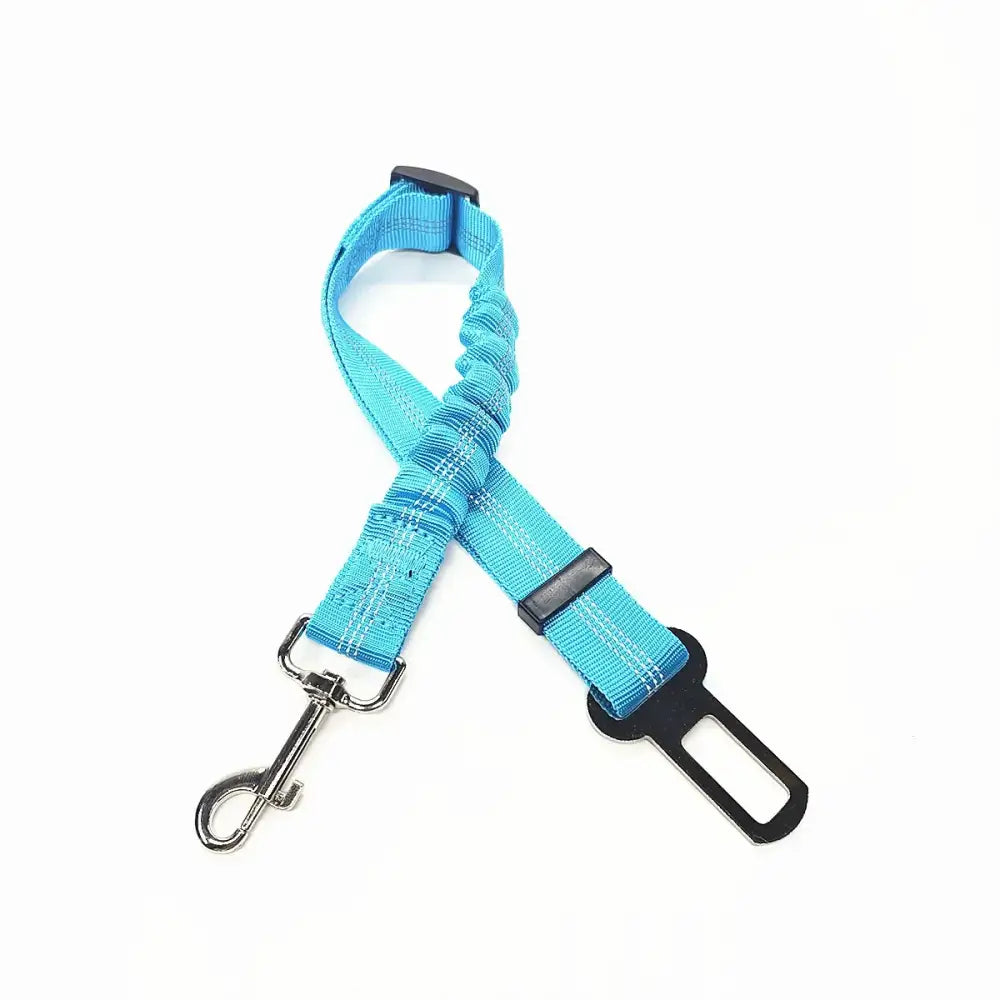 Adjustable Vehicle Harness for Dogs (available in different colors) - Sky Blue - SS