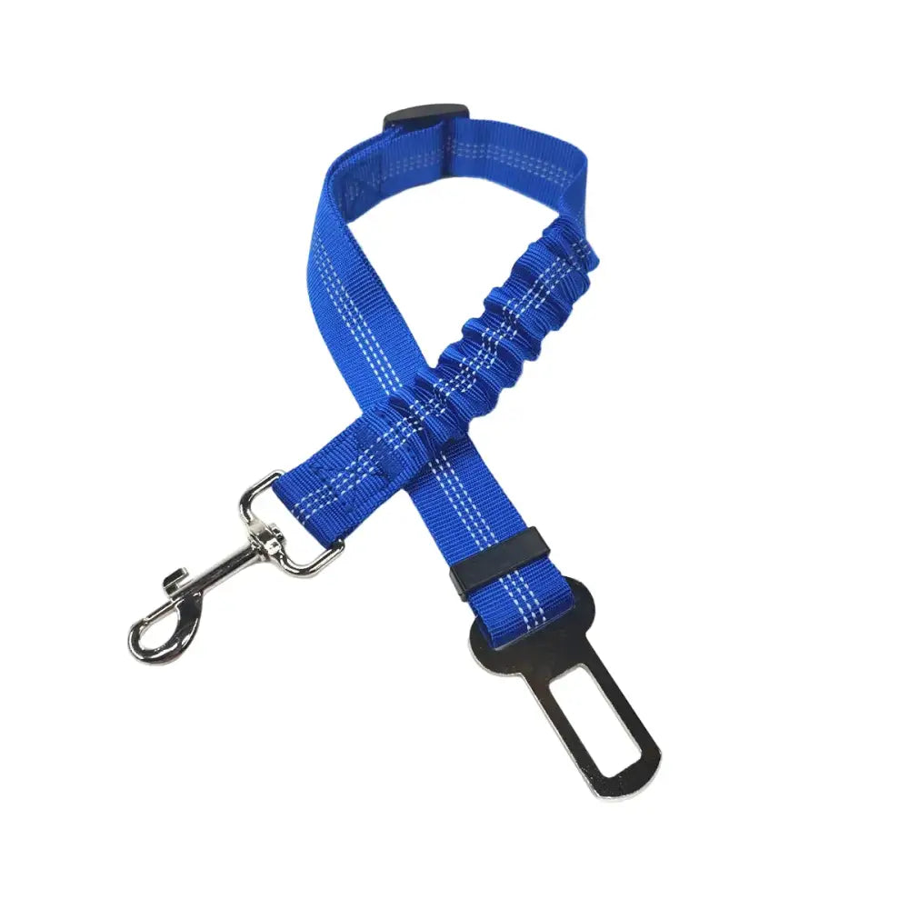 Adjustable Vehicle Harness for Dogs (available in different colors) - Blue - SS