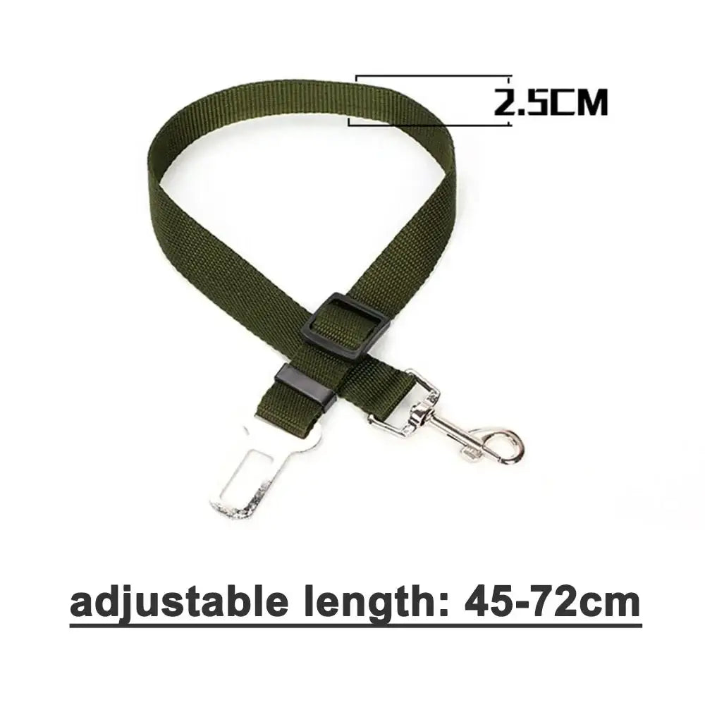 Adjustable Vehicle Harness for Dogs (available in different colors) - SS