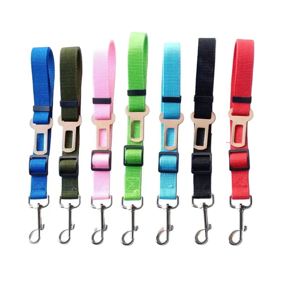 Adjustable Vehicle Harness for Dogs (available in different colors) - SS