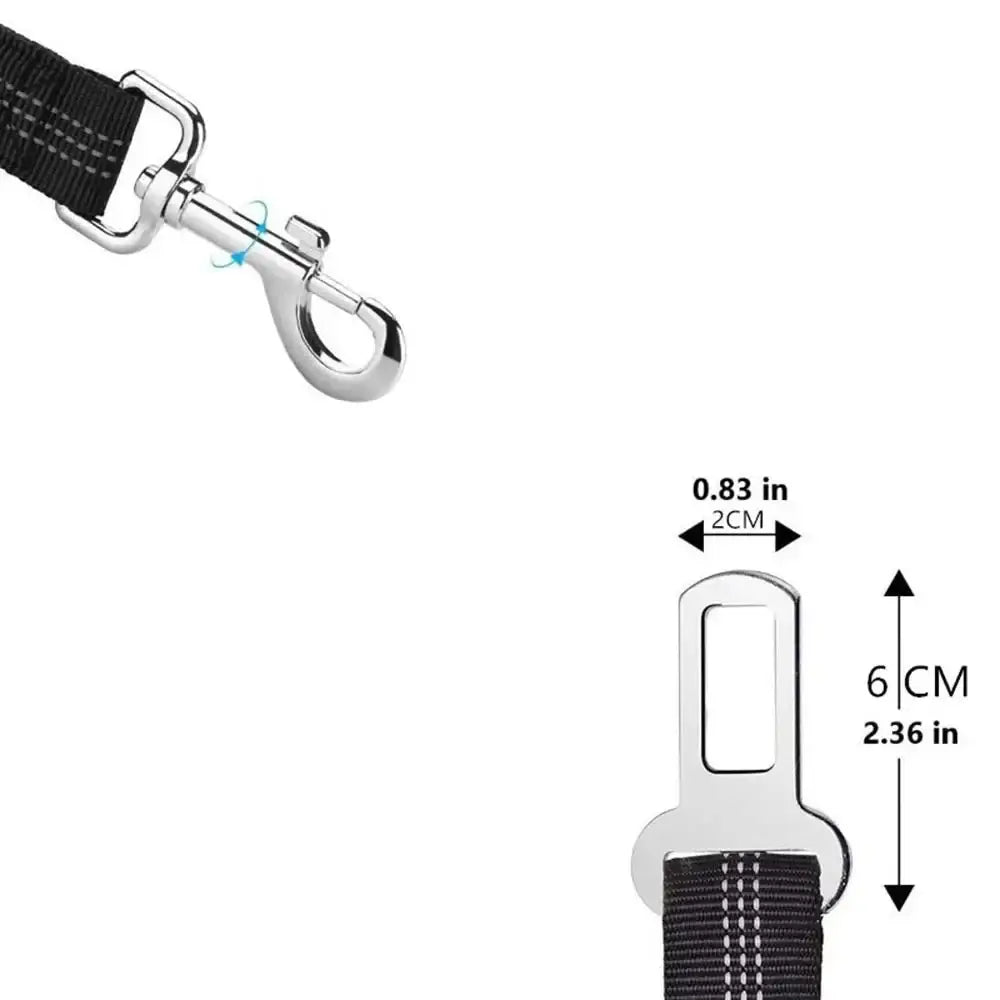 Adjustable Vehicle Harness for Dogs (available in different colors) - SS