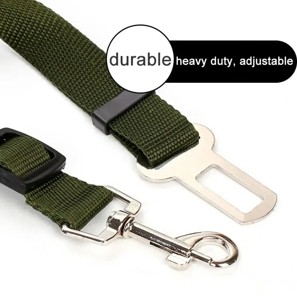 Adjustable Vehicle Harness for Dogs (available in different colors) - SS