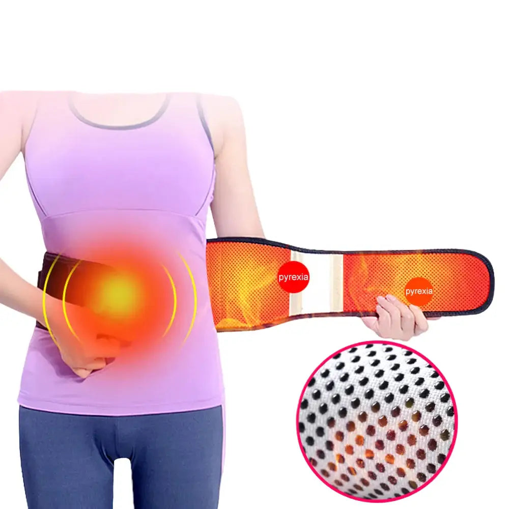 Adjustable Waist Belt Brace – Self Heating Magnetic Lumbar Support (different sizes available) - HBC