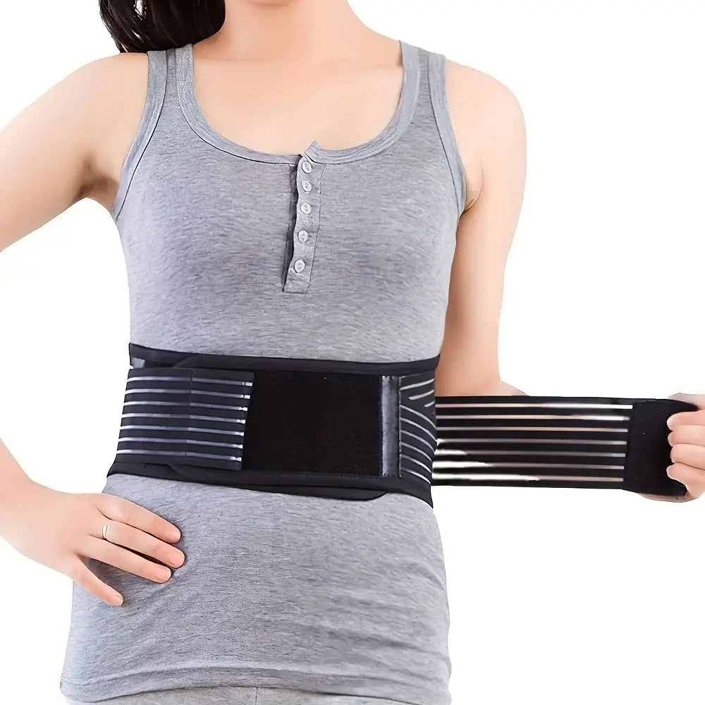 Adjustable Waist Belt Brace – Self Heating Magnetic Lumbar Support (different sizes available) - HBC