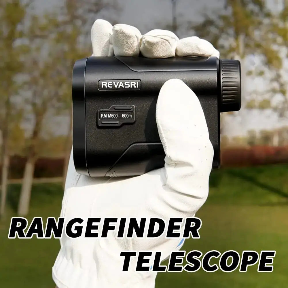 Advanced 600M Golf Laser Rangefinder with Slope Compensation and Flagpole Lock - USB Rechargeable Precision Tool