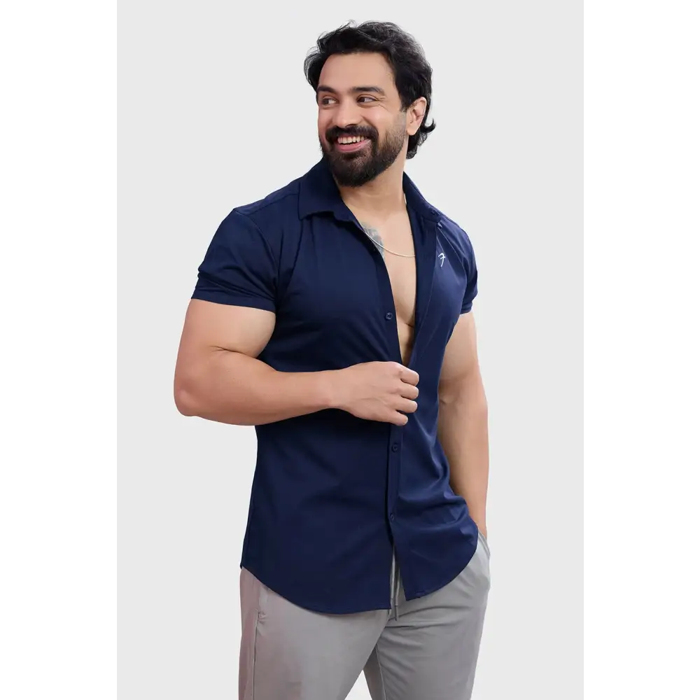 Aero Shirt Navy - Tshirts