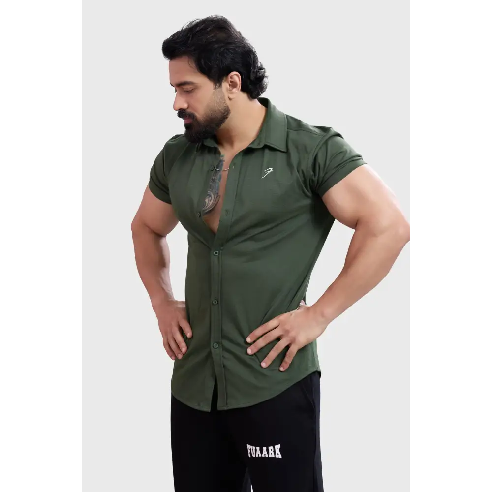 Aero Shirt Olive - Tshirts