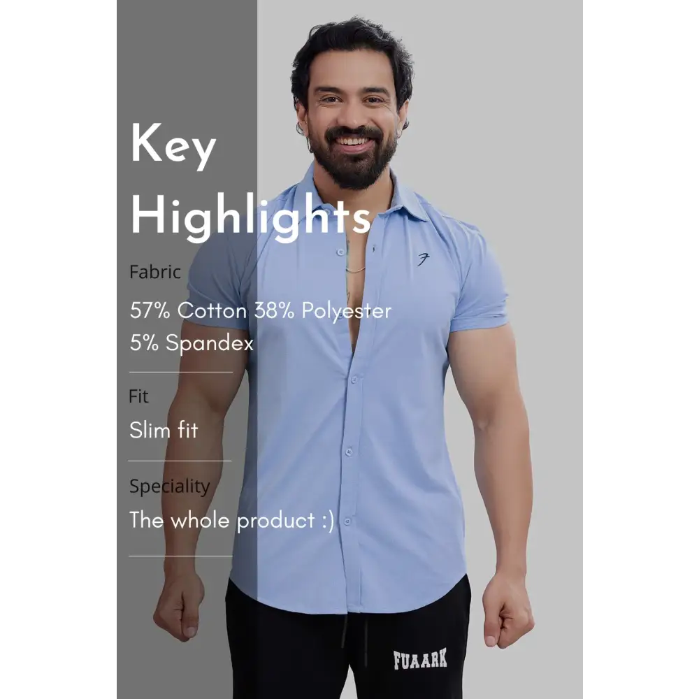 Aero Shirt Sky Blue - Tshirts