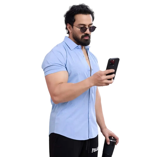 Aero Shirt Sky Blue - Tshirts