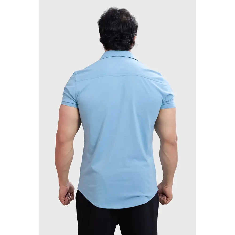 Aero Shirt Stone Blue - Tshirts