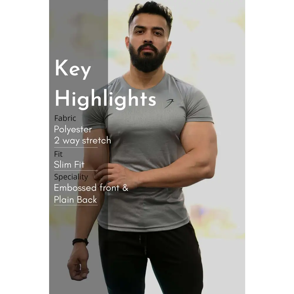 Aero T-shirt Light Grey - Tshirts