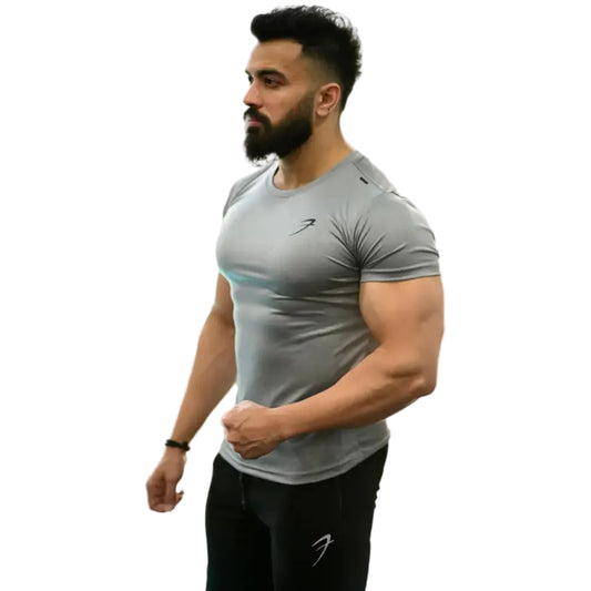 Aero T-shirt Light Grey - Tshirts
