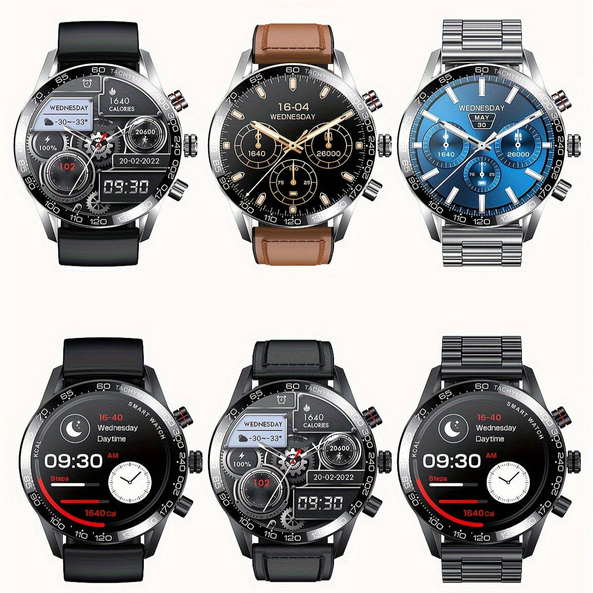 LIGE Smart Watch – Full Touch Screen with Multi-Sport Modes (10 colours available)