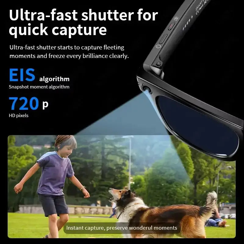 AI Smart Glasses – 4K Camera Translation Music & Calls (4 models available) - 9eight5